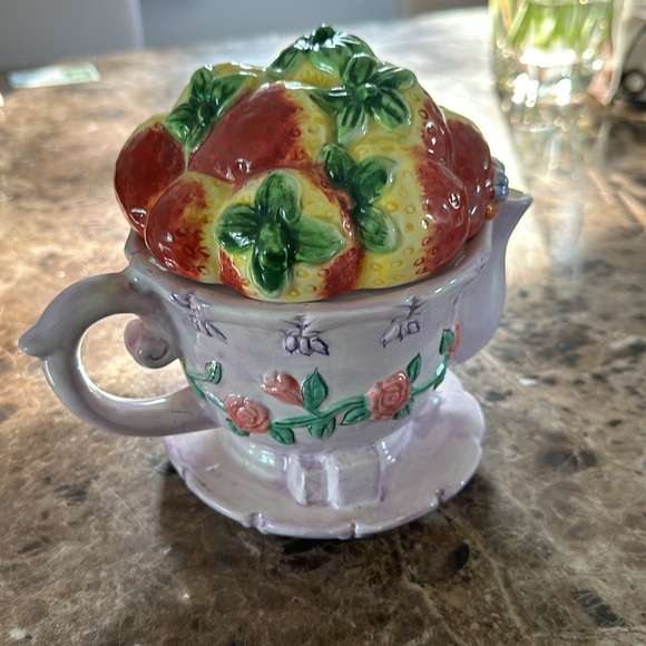 Bunny clock teapot - Picture 3 of 4